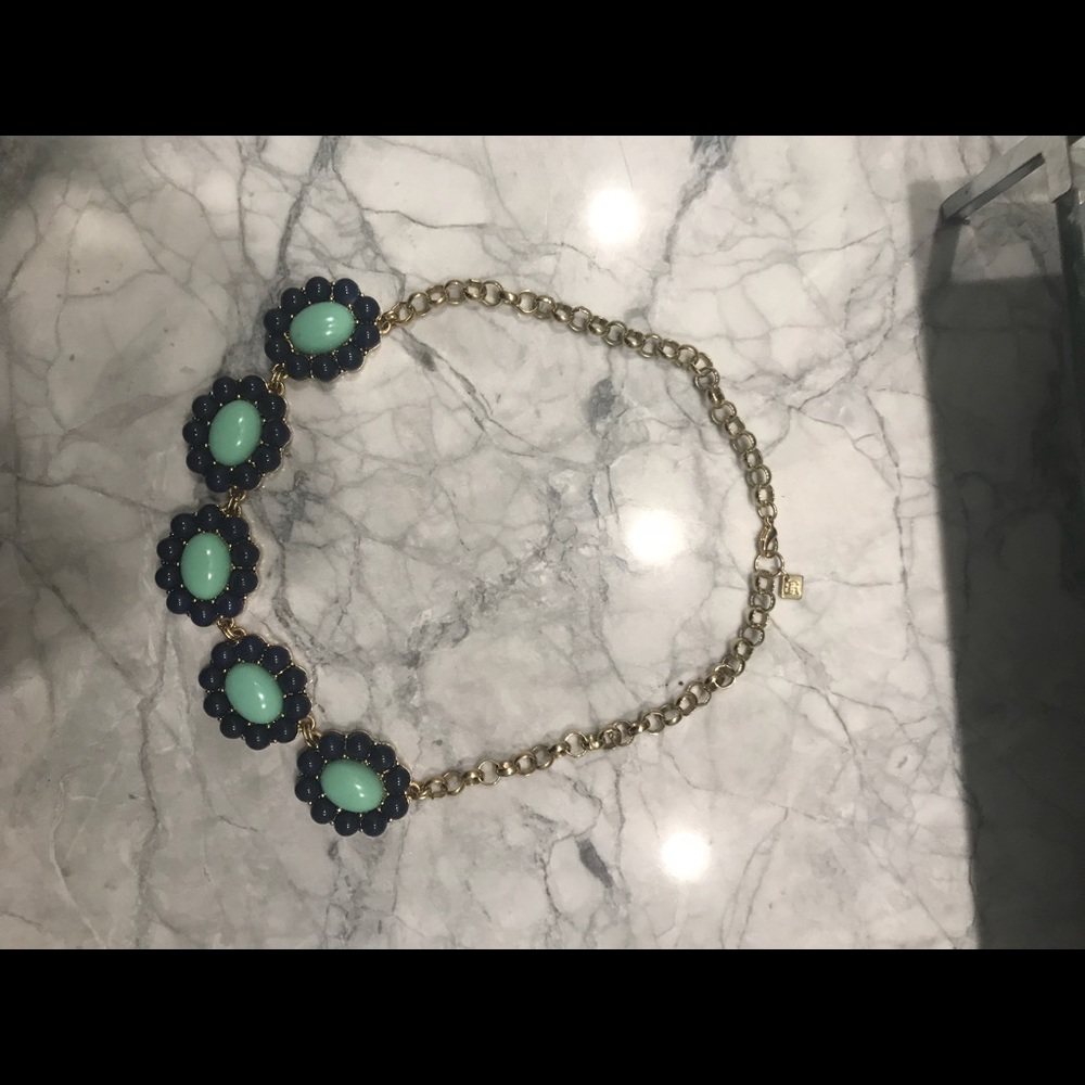Banana Republic Necklace Blue Navy